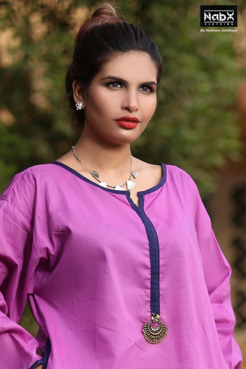 Cotton Short Kurta - Nabx003