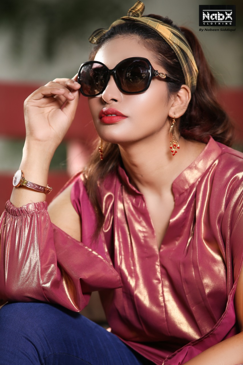 Red Top Full Sleeves - Nabx017