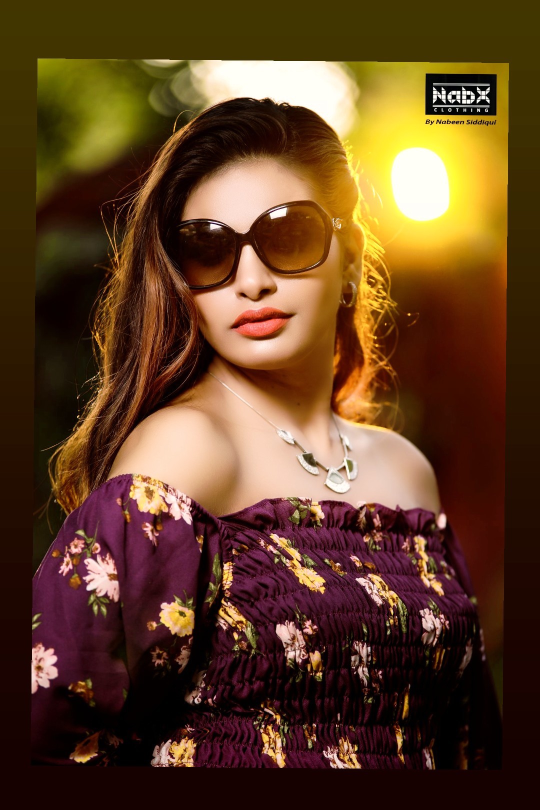 Georgette Flare Frock - Nabx020